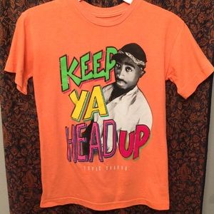 TuPac Orange Tee OBO